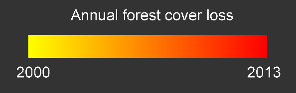 Monitoreo Operacional de Extension de Bosques y Cambios Perdida anual de cobertura arborea El monitoreo operacional de la extension de bosques y cambios en esta a nivel global