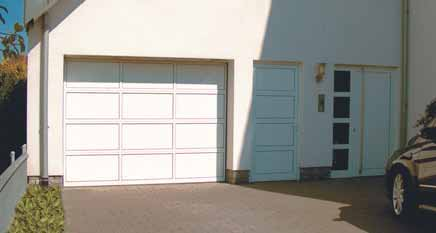 Puertas de garaje con aspecto exclusivo: Puerta seccional para garaje tipo GSA DE PERFILES PARA MARCOS EN ALUMINIO Superficie stucco Bellas. Robustas. Duraderas.