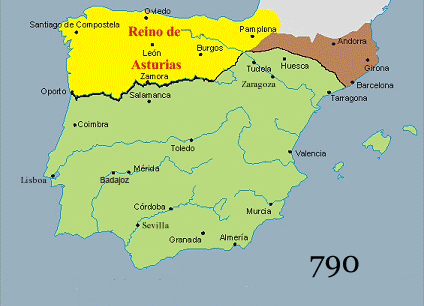 LA PENÍNSULA IBÉRICA EN LA EDAD MEDIA Se conoce como Reconquista al proceso por el que los reinos cristianos del norte fueron expandiéndose hacia el sur, arrebatando territorios a Al-Ándalus Factores