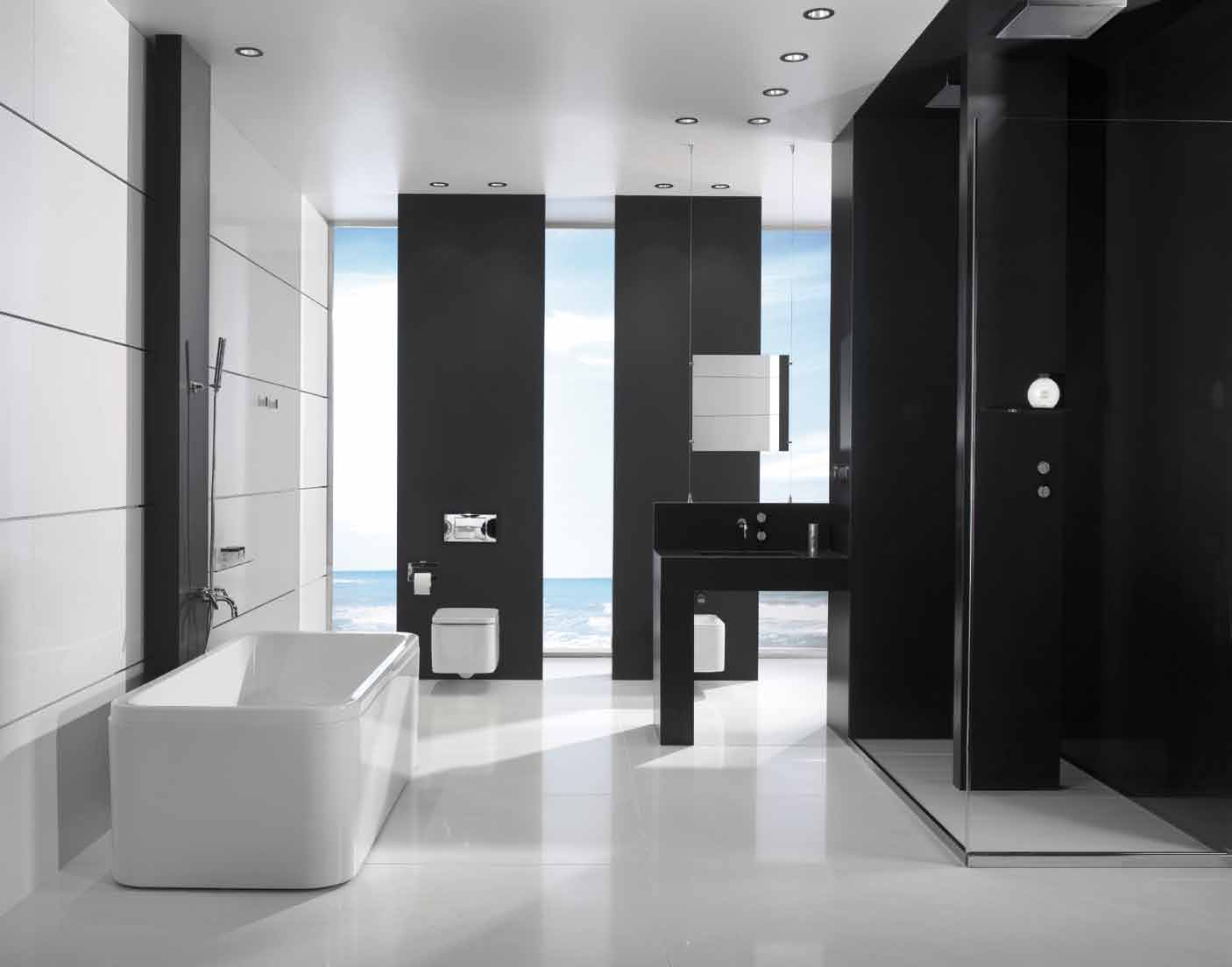 REINVENT YOUR SPACE large formats Silestone can create an entire bathroom in a single material, giving the room more integration and continuity of its