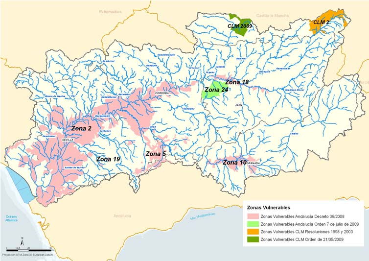 Ampliación Andalucía Orden de 7 Julio 2009 Consejerías de Agricultura y 36.235 Medio Ambiente Castilla-La Mancha Resoluciones años 1998 y 2003 47.443 Castilla-La Mancha Orden 2009 27.998 TOTAL 1.023.