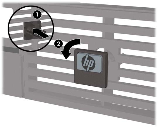 Cambio de la configuración de escritorio a torre 1. Extraiga/desencaje cualquier dispositivo de seguridad que impida la apertura del ordenador. 2.