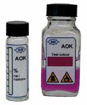 Kit de acidez de la serie AOK Características Prueba rápida y sencilla Kit de acidez universal para todo tipo de aceites: Mineral, POE, etc.