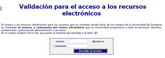 Acceso (por reconocimiento de IP) Desde AtoZ Desde ROBLE Desde enlaces rápidos de la página web de la BUZ Recordemos: acceso