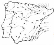 II. EVOLUCIÓN DEL SEGURO AGRARIO ESPAÑOL -Planes trienales de seguros. - Estudio de riesgos a través de isopletas (heladas). -Extensión del ámbito territorial y de la cobertura de helada.