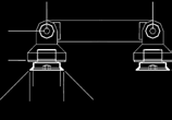 L ARAÑAS, RÓTULAS Y CONECTORES PARA CRISTAL TEMPLADO SPIDERS, ROUTELS, FIXERS AND OTHER CONNECTORS FOR GLASS TEMPERED INSTALLATIONS 2991-21A 2861-11 2931 Rótula móvil M14 Swivel rotula M14 Botón