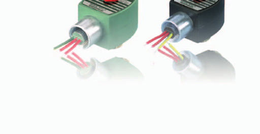 Bobinas Contamos con bobinas de remplazo para para el mantenimiento adecuado de las válvulas ASCO de uso más común.
