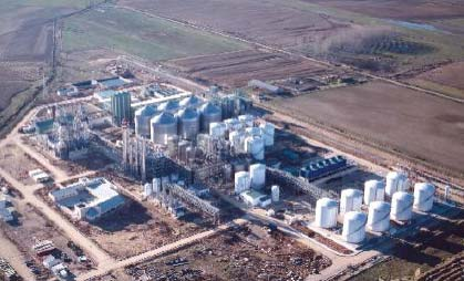ABENGOA, Salamanca, España Spain Facility produces ethanol from wheat kernels and