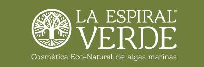 La Espiral Verde es una empresa gallega de cosméticos eco-naturales de algas marinas.