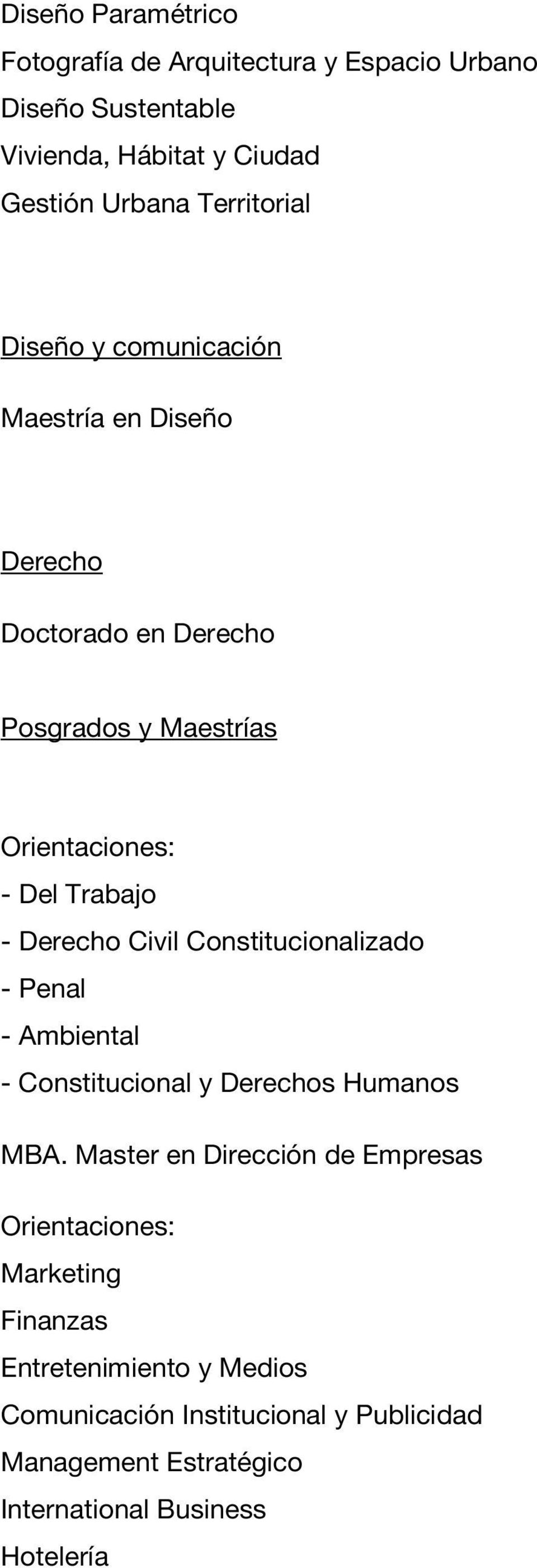 Derecho Civil Constitucionalizado - Penal - Ambiental - Constitucional y Derechos Humanos MBA.