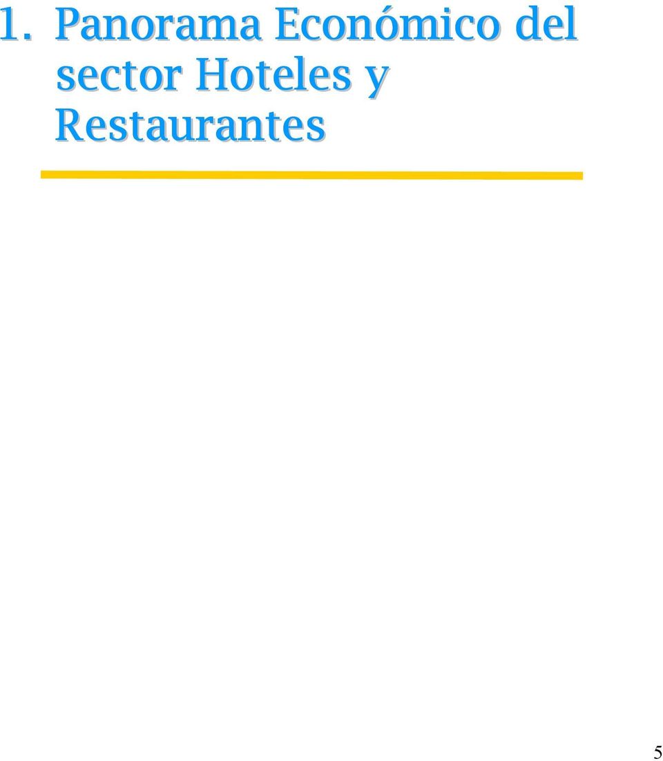 sector Hoteles
