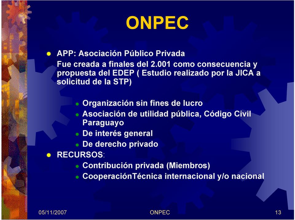 Organización sin fines de lucro Asociación de utilidad pública, Código Civil Paraguayo De interés