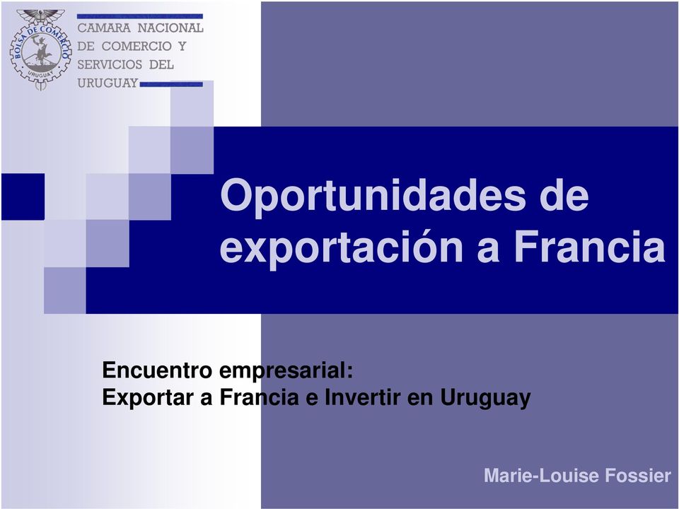 Exportar a Francia e Invertir