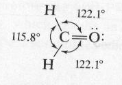 3 el amoníaco y esta última mayor que la repulsión par enlazante- par enlazante en el metano; esto explica el menor ángulo de enlace en el agua y el mayor ángulo en el metano.