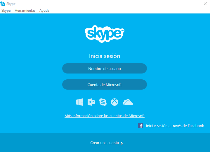 Tras finalizar la instalación Skype quedará instalado en nuestro ordenador.