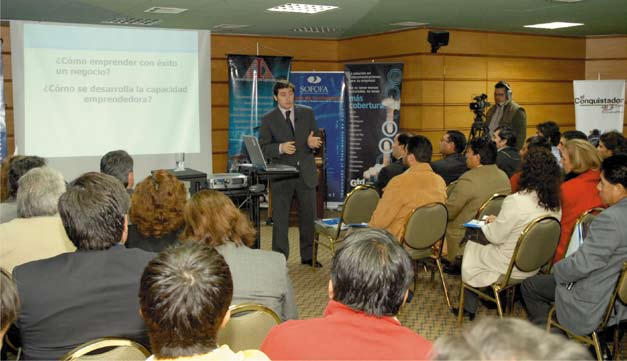 El socio confundador de Collegium, José Manuel Barros, entregó su testimonio sobre cómo emprender en forma exitosa, en Conferencia en Iquique, organizada por SOFOFA y la Asociación de Industriales de
