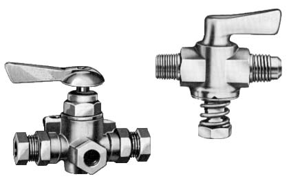 Válvulas y grifos Nacobre Una amplia gama de válvulas en miniatura para una variedad de aplicaciones de control de fluidos.