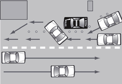 Módulo 3: Elaboración y puesta en práctica de un programa sobre beber y conducir de tal suerte que se pueda realizar la selección y la interceptación de vehículos de una fila de automóviles que