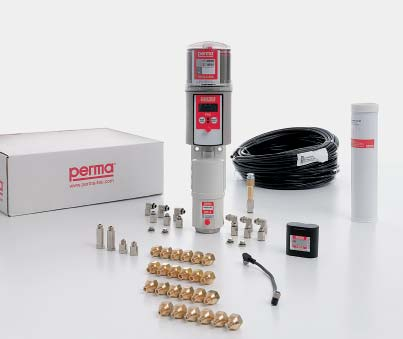 perma STARTER SET "Rodamientos" Sistemas de lubricación por puntos múltiples perma PRO MP-6 PRO LC 250 con SF01 250 cm 3 + PRO MP-6 Sistema básico incl.