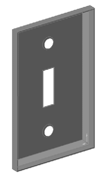 Lección 2: Funcionalidad básica Ejercicios y proyectos Cómo diseñar una placa de interruptor Tareas Las placas de interruptor son necesarias por cuestiones de seguridad.