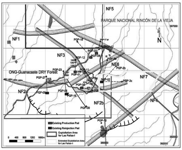 La Gaceta Nº 55 Miércoles 19 de marzo del 2014 Pág 7 datos que van obteniéndose como producto de explotación comercial del reservorio y la perforación de un pozo exploratorio en la nueva zona a