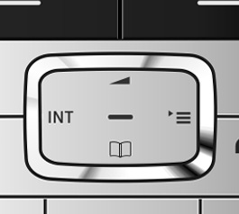 Usar el teléfono Usar el teléfono Tecla de control En lo sucesivo se marcará en negro el lado de la tecla de control (arriba, abajo, derecha, izquierda, centro) que hay que pulsar en cada momento (p.