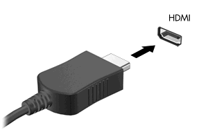 Conexión de un dispositivo HDMI El equipo incluye un puerto HDMI (High Definition Multimedia Interface).
