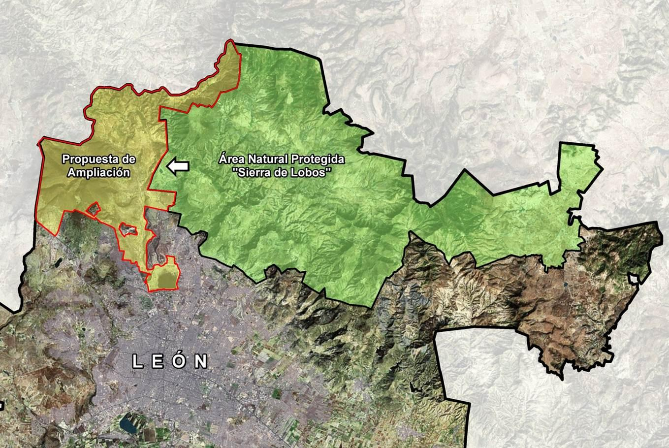 Estudios Actualización del área natural protegida Sierra de Lobos UMA s, zona poniente Conservar y preservar la zona forestal de esta área natural, a través de programas ambientales que