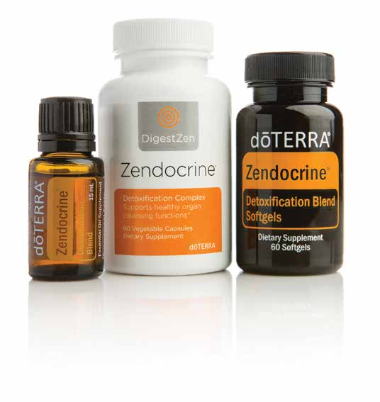 BIENESTAR ZENDOCRINE MEZCLA DESINTOXICANTE Apoya a los sistemas de desintoxicación naturales de tu cuerpo con Zendocrine.