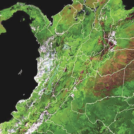 J. Carbonell Imagen MODIS Datos desde 18 Feb 2000 Hasta hoy en día Información del Producto: Bandas Espectrales: Azul Rojo NIR (Infrarrojo Cercano) MIR (Infrarrojo Medio) Indices de Vegetación: NDVI