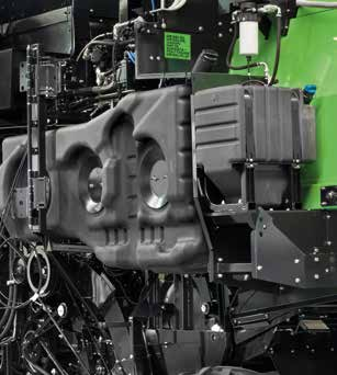 VENTAJAS Motores DEUTZ Common Rail de 24 válvulas: altísimas prestaciones e importante ahorro de combustible Potencias de 230 CV (169 kw) a 395 CV (290 kw) Tecnología SCR (Reducción Catalítica
