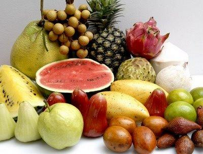 Según la tasa de respiración Frutas