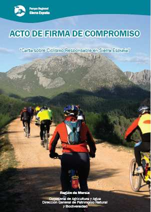 protección de las montañas, el día 18 de junio de 2010, se celebró en Murcia el Encuentro de Sierra Espuña sobre Ciclismo Responsable.