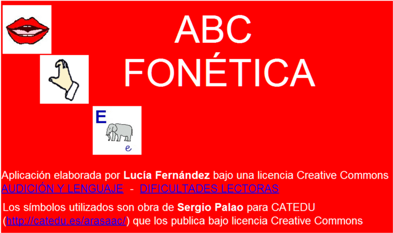 Aplicación Multimedia realizada con Neobook DESTINATARIOS Diseñada especialmente para entrenamiento de la ruta fonológica Educación Infantil. Enseñanza del Español - Inmigrantes.