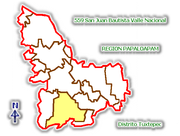 Page 2 of 8 Limita al norte con el municipio de San Lucas Ojitlán y Santa María Jacaltepec al sur con Ixtlán de Juárez, Ayotzintepec, al este con Santa María Jacaltepec y al oeste con San Felipe