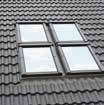 EL_ se adapta a la instalación de ventana de tejado sobre material de cubierta plano tipo pizarra, lámina asfáltica, etc., de hasta 5 mm de espesor.