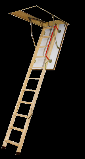 ESCALERA DE TRAMOS LWF IGNÍFUGA La escalera resistente al fuego proporciona al usuario un acceso cómodo al espacio bajo-cubierta y resulta una eficaz barrera frente a la propagación del fuego en caso