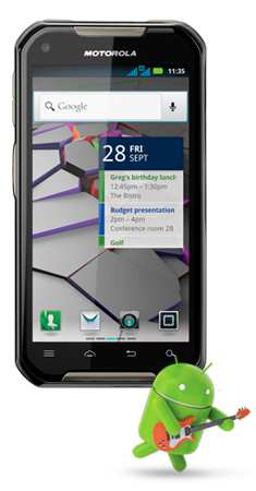 Motorola IronRock Color: Negro Peso: 165 g Tamaño de pantalla: 4.