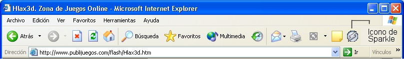 Clic en el icono FK que aparece a la derecha de la barra de herramientas del navegador. 3.