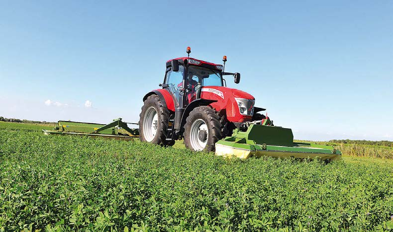 McCORMICK X7 El tractor X7 está concebido para trabajar con aperos de gran tamaño que requieren mucha potencia.