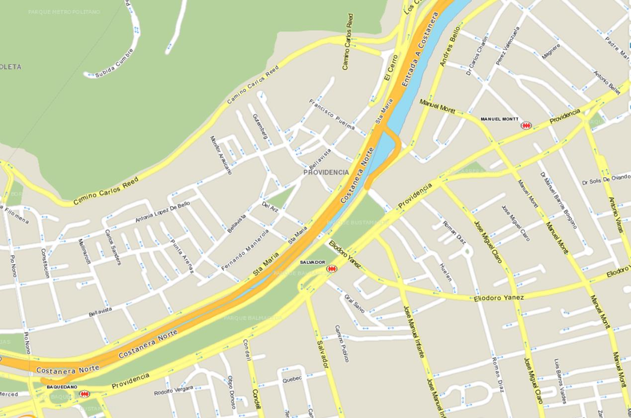 Si Ud. se aloja en el sector de Santiago Centro (Eje: Av. Libertador Bernardo O Higgins (Alameda), debe contemplar el traslado en Metro, Bus o Taxi de unos 30 minutos.