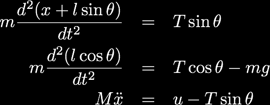 Problema 3 θ mg T M x u Hallar un modelo de estado no lineal y otro linealizado en torno a θ 0 =0 y x 0 =0 U.P.M.-DISAM P.