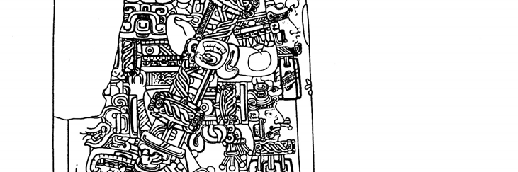 los autores); b) Estela 31 de Tikal,