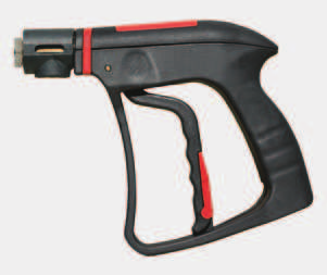 24 bar / 100 l/min / 95 C 201 200 550 acero inox 1/2" h pistola con boquilla ajustable. máx.