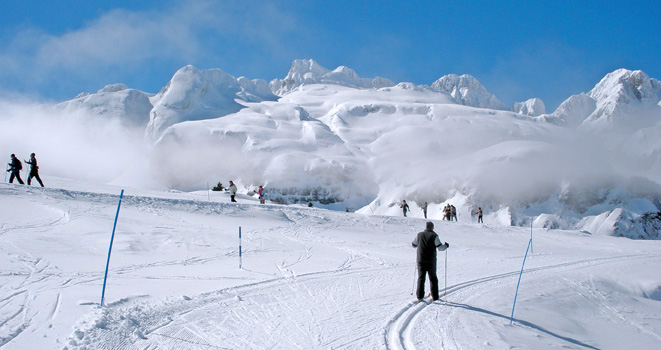 Pack 2: esquí nórdico + raquetas de nieve + gymkana de nieve Capacidad: 50 personas por turno o jornada Descripción de la Actividad: Se divide al grupo en 3 subgrupos de 17, 17 y 16.