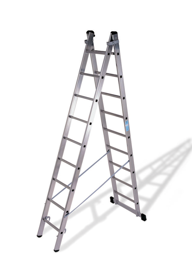 Escalera Doble con Base Double Ladder With Trestle A.