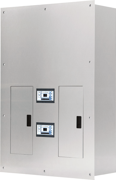 Paneles de aislamiento Soluciones completas para áreas de cuidado crítico Paneles de aislamiento de doble voltaje Paneles de aislamiento de doble sistemas Proporciona simultáneamente dos voltajes de