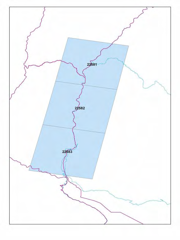 Observación sistemática de la calidad del agua a lo largo del río Uruguay, (frontera argentino-uruguaya) mediante imágenes satelitales Lista de distribución Informe Nro.