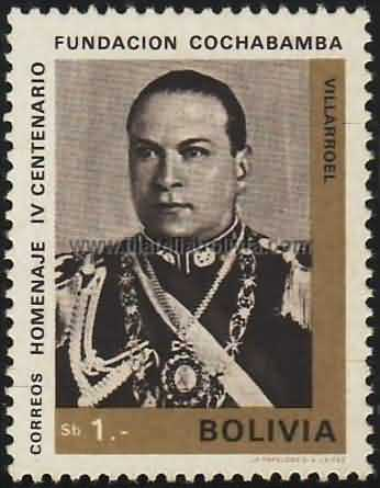 Álbum de sellos postales de Bolivia Página 80 1968