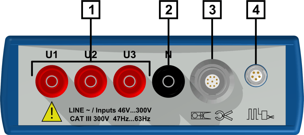 3. Conexiones y Arranque Los puertos están accesibles en la parte superior e inferior del instrumento. Su manejo se realiza mediante el teclado integrado o a través del interfaz serial.